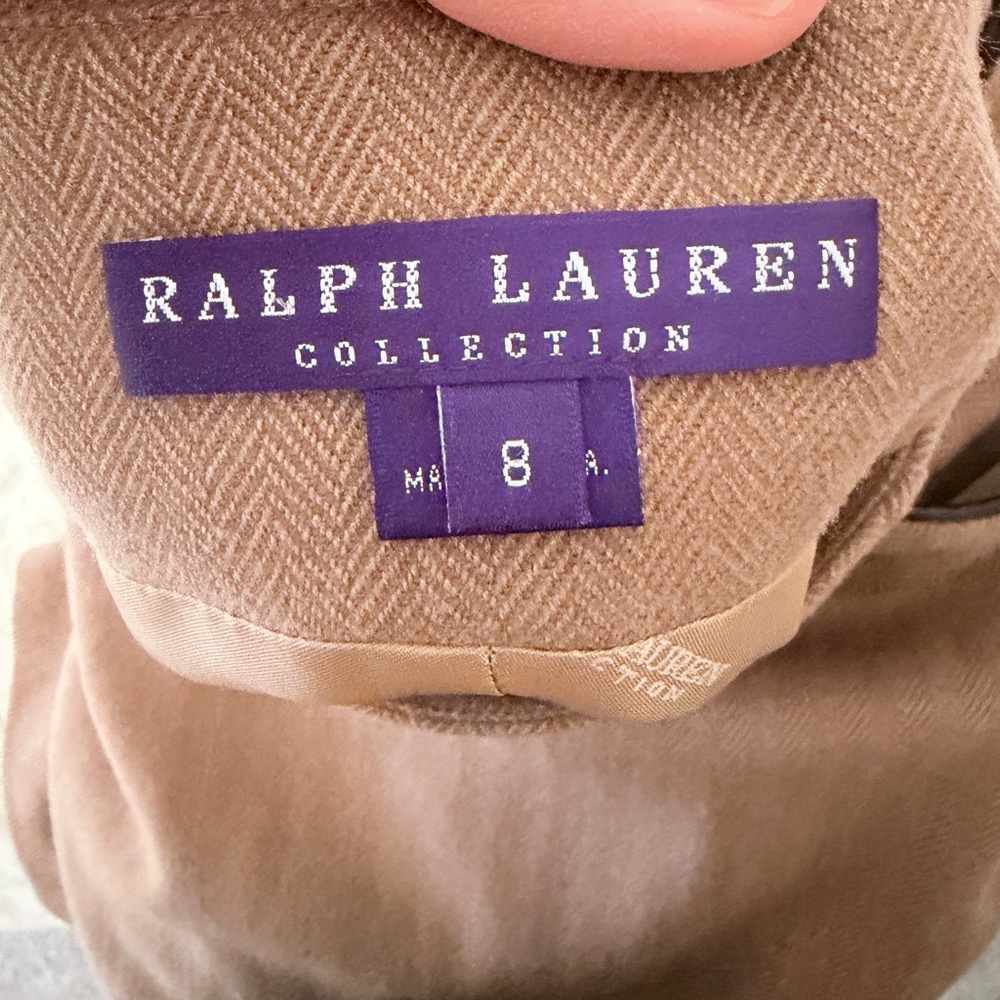 Ralph Lauren Purple Label Wool Pencil Skirt - Picture 6 of 8